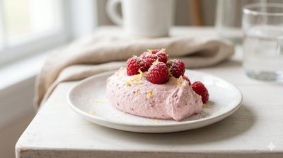 Raspberry Cheesecake Mousse