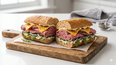 Roast Beef & Cheddar Keto Sub