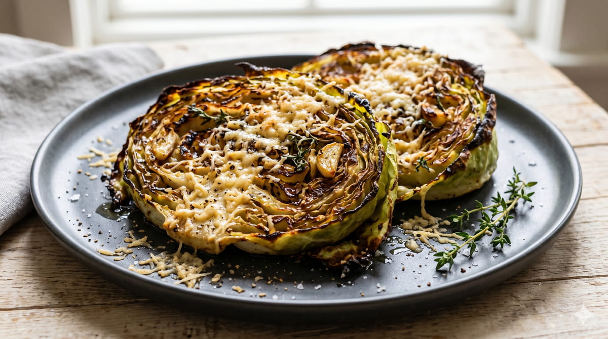 Roasted Cabbage Steaks