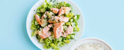 Salmon, Avocado & Lemon Salad