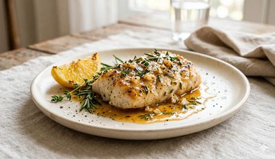 Garlic & Herb Monkfish
