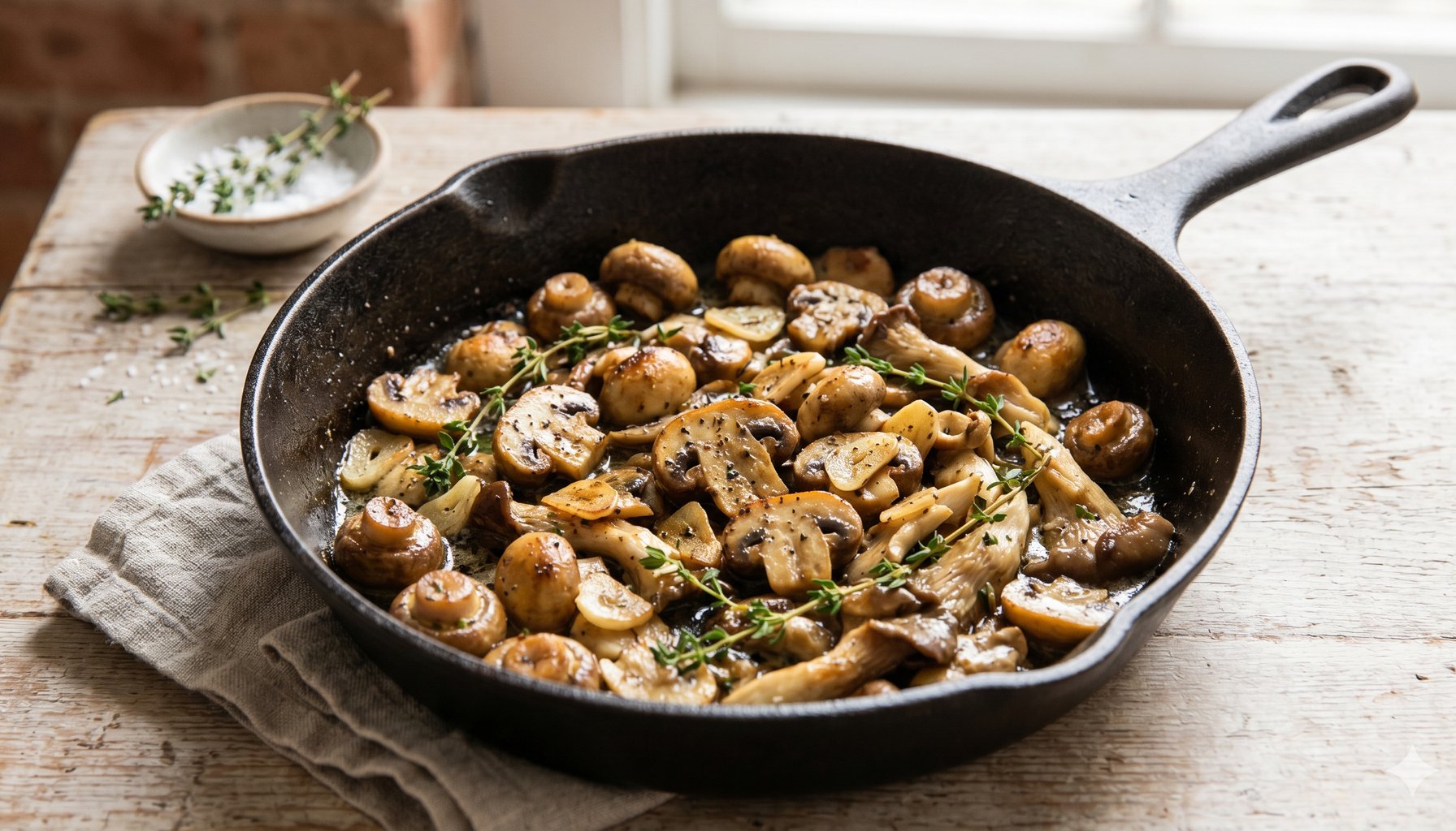 Garlic Sautéed Mushrooms