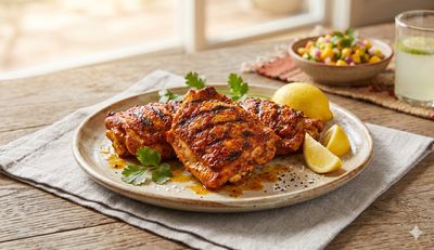Sazon Grilled Chicken Thighs