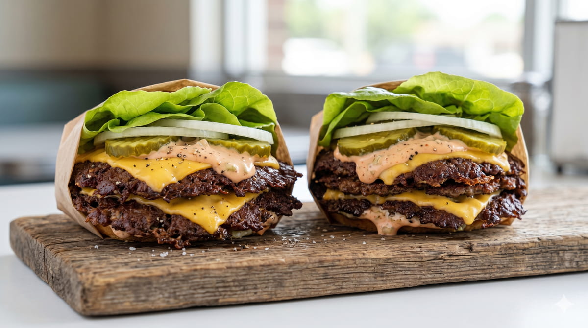 Keto Smash Burgers