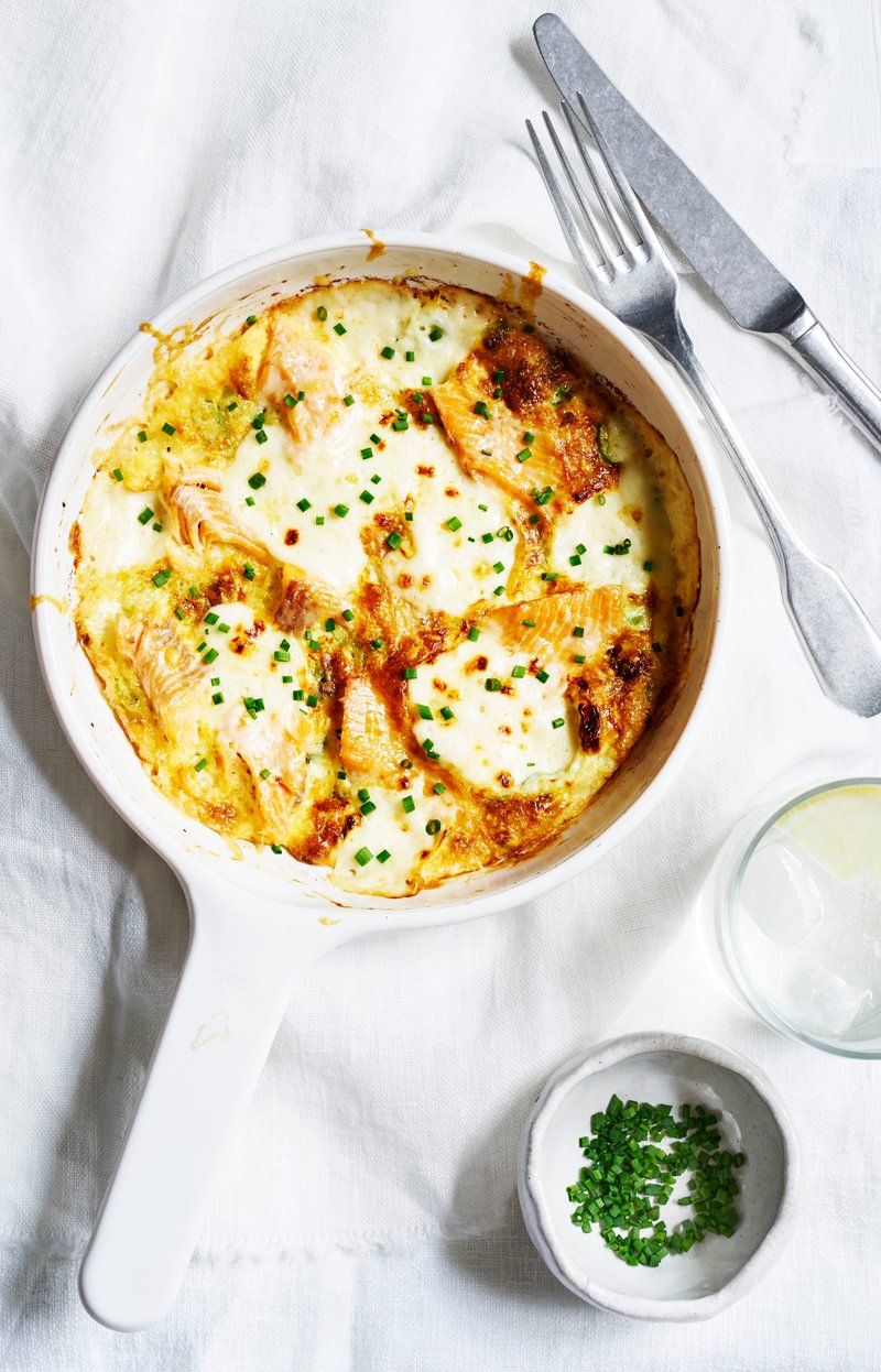 Smoked Trout & Gruyère Omelette