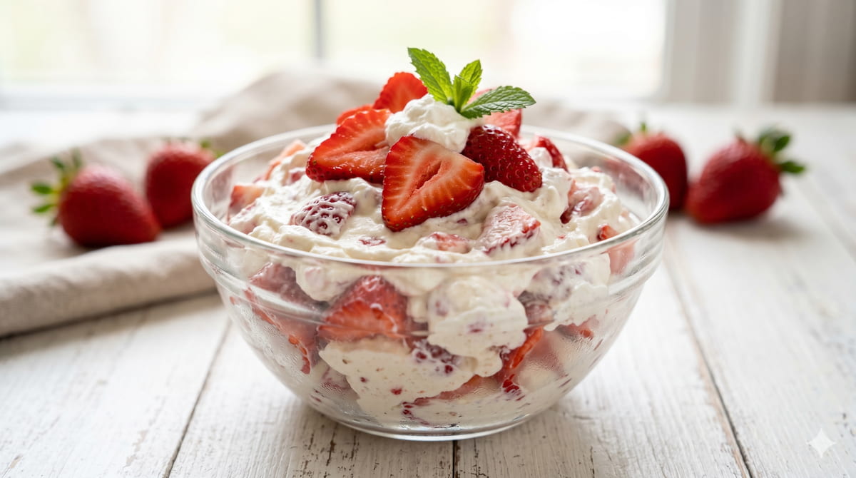 Strawberry Cheesecake Salad
