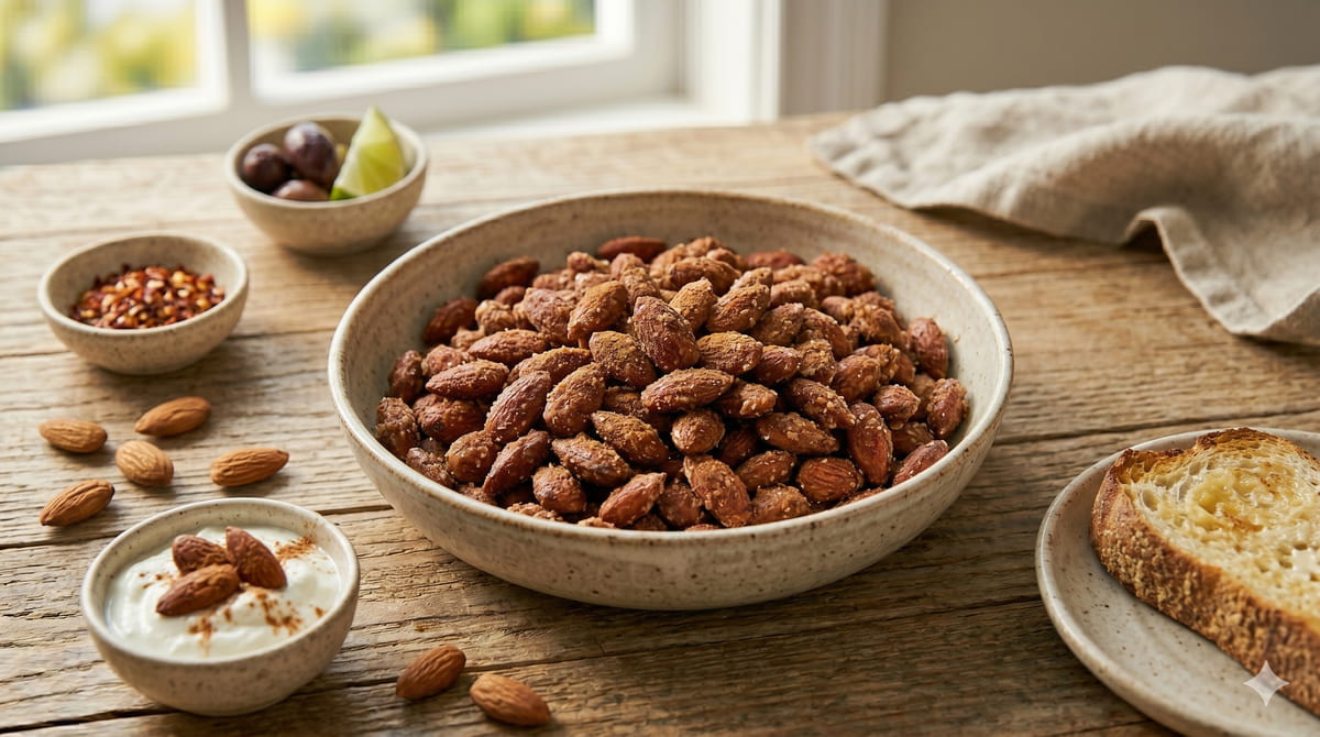 Cinnamon Roasted Almonds