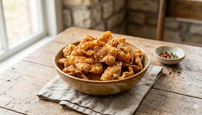 Spicy Chicken Skin Chips