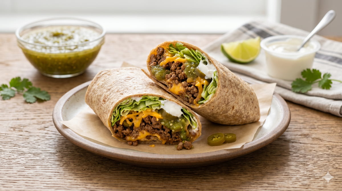 Tex-Mex Beef Wrap