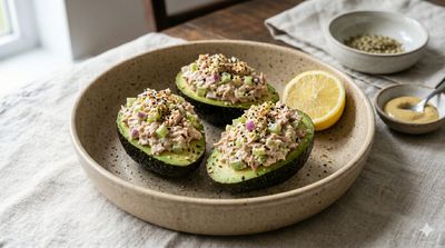 Tuna Salad Avocado Boats