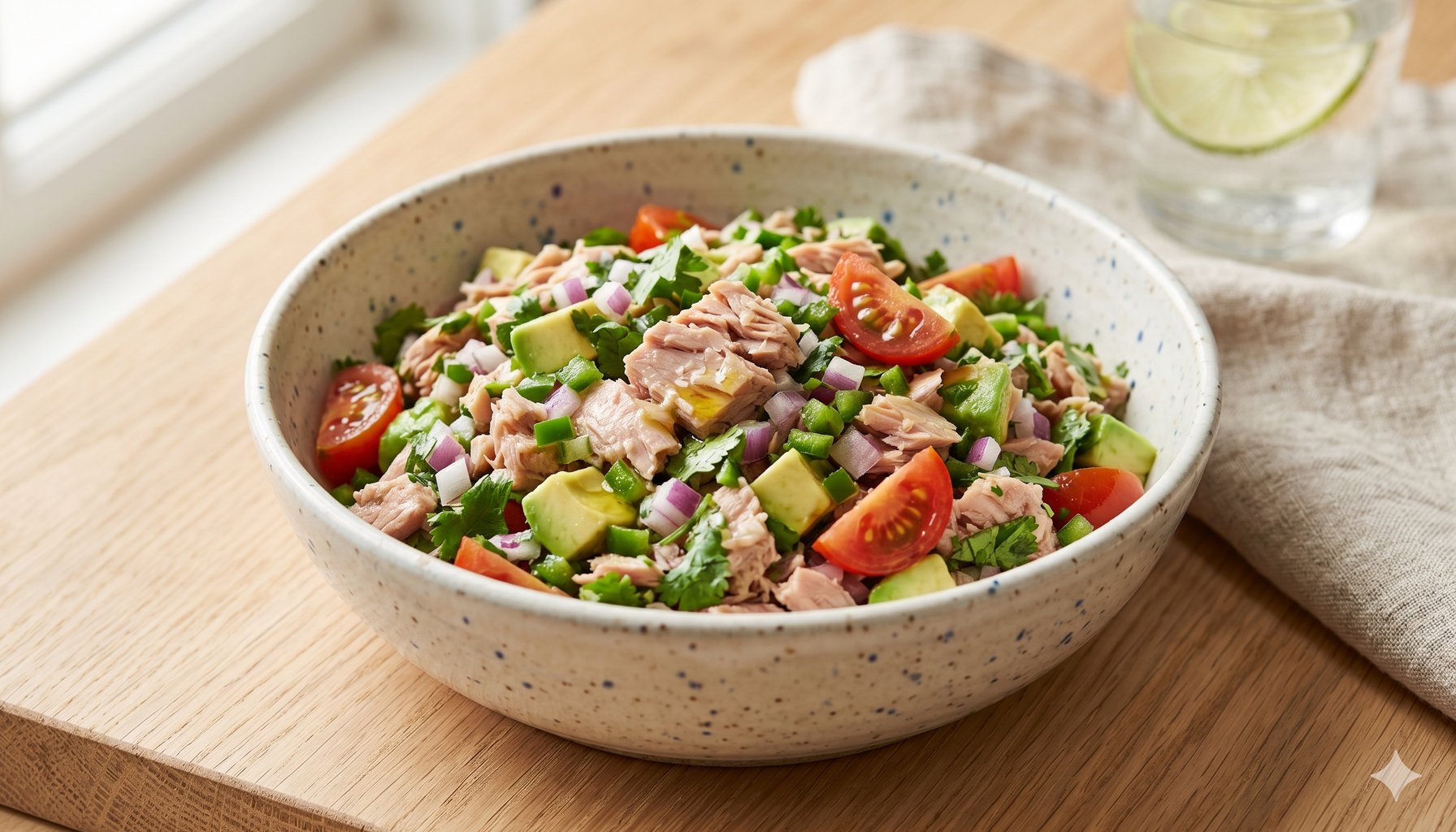 Tuna Ceviche Style