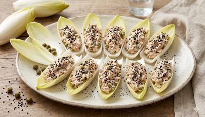 Tuna Salad Endive Boats