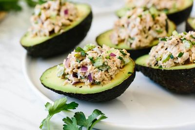 Tuna Stuffed Avocado