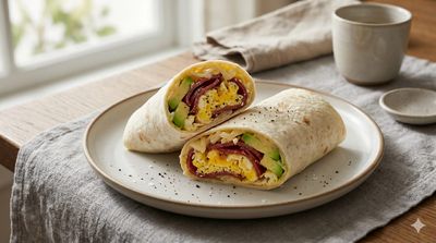 Turkish Breakfast Wrap
