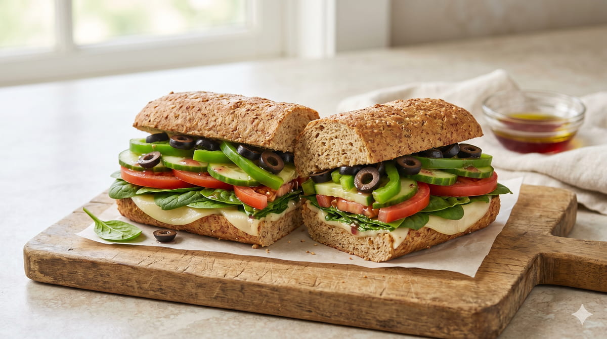 Veggie Delite Keto Sub