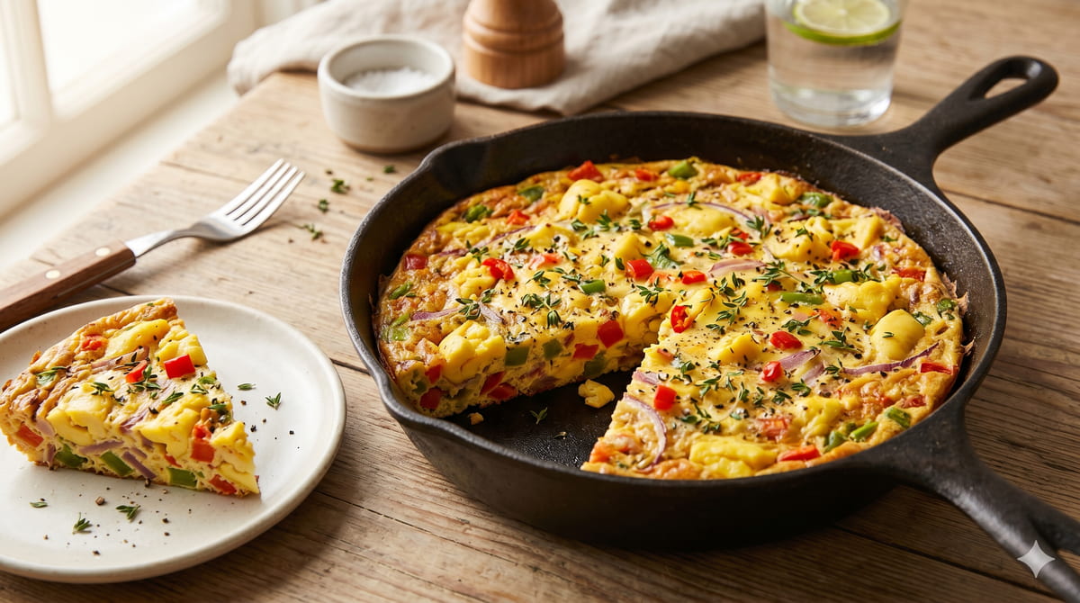 Ackee Frittata