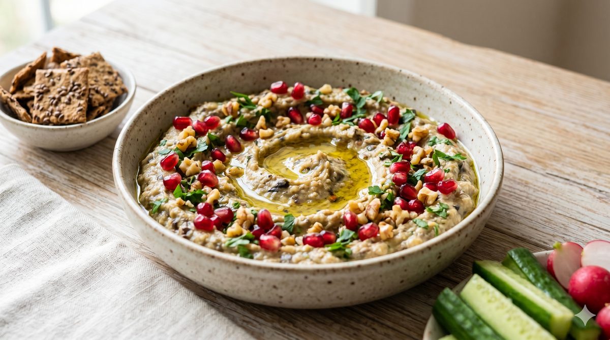 Baba Ganoush Platter