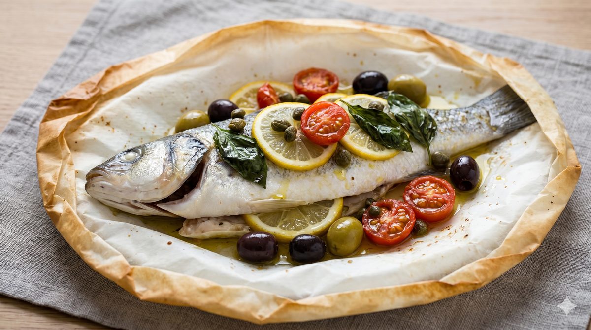 Branzino al Cartoccio