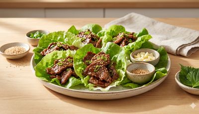 Bulgogi Lettuce Wraps