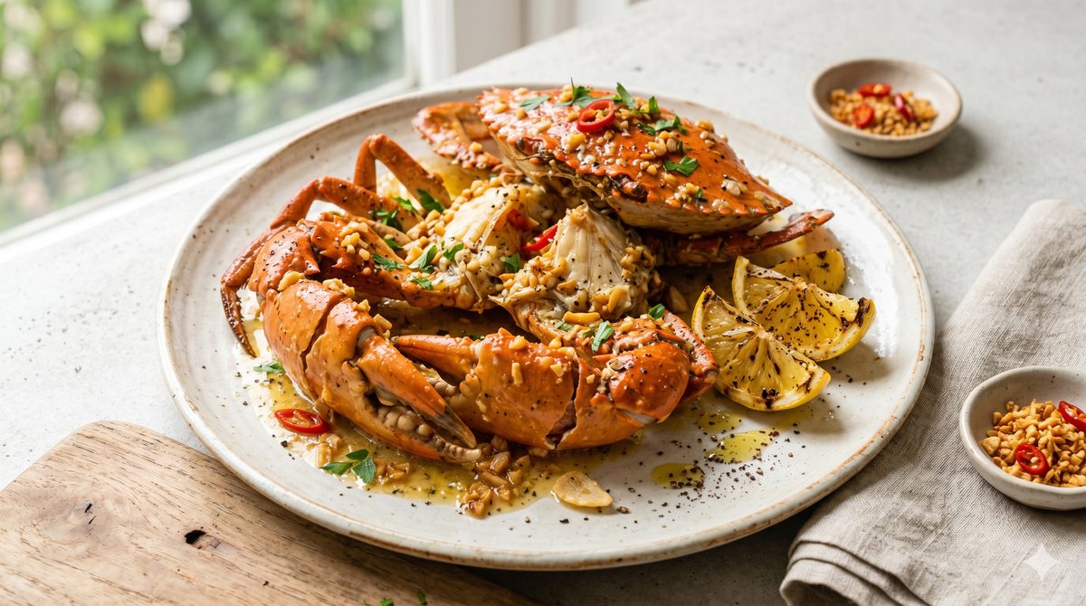 Butter Garlic Crab