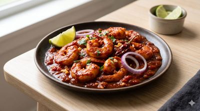 Camarones a la Diabla