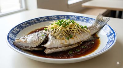 Cantonese Steamed Fish