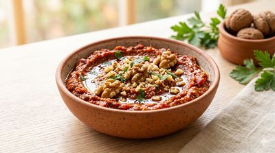 Muhammara (Walnut Pepper Dip)