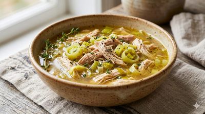 Cock-a-Leekie Soup