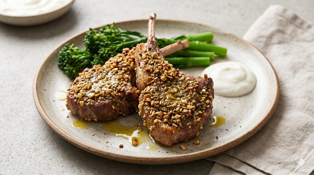 Dukkah Crusted Lamb