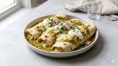 Enchiladas Verdes