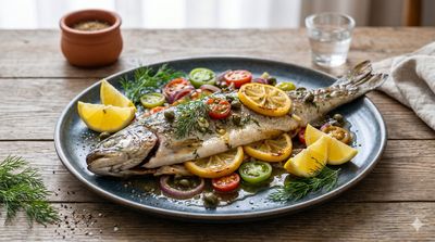Baked Trout