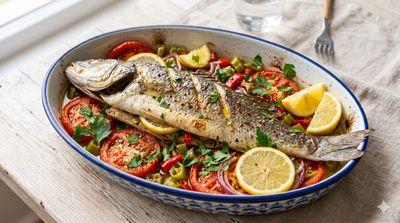 Baked Sea Bass