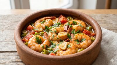 Garlic Baked Shrimp
