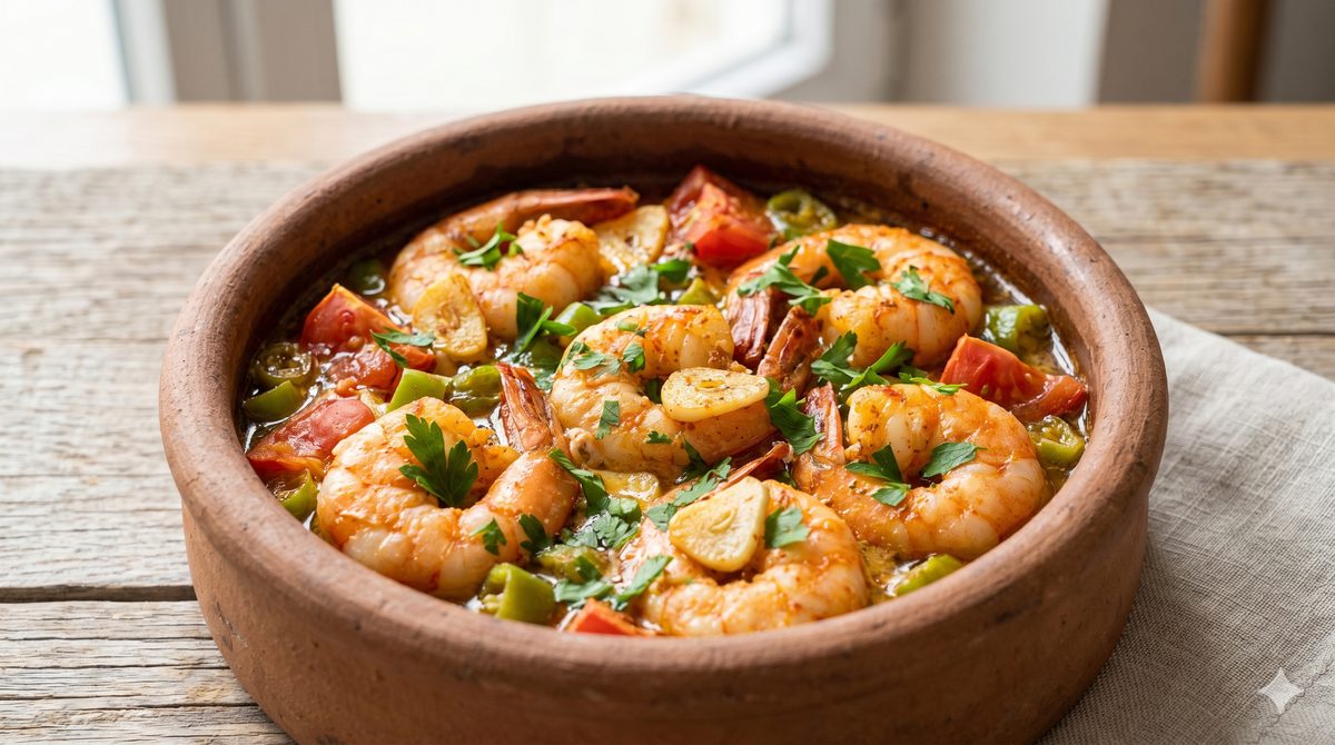 Garlic Baked Shrimp