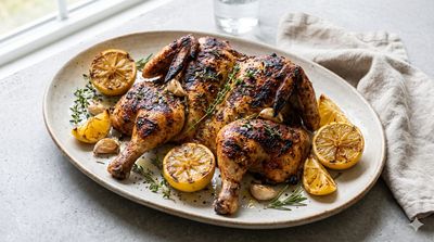 Grilled Spatchcock Chicken