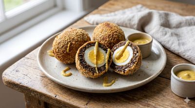Haggis Scotch Eggs
