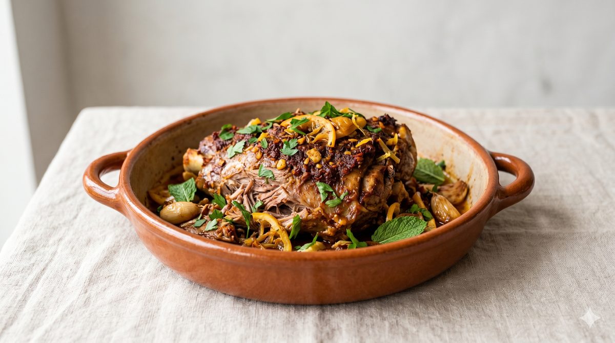 Harissa Lamb Shoulder