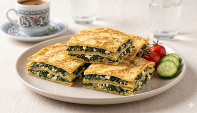 Spinach Pastry Platter (Flourless)