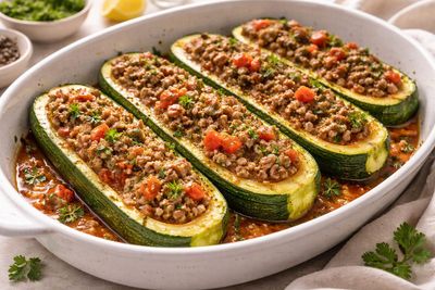 Stuffed Zucchini