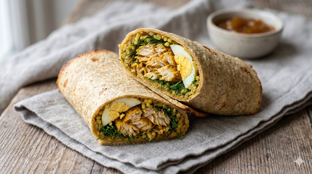 Kedgeree Wrap