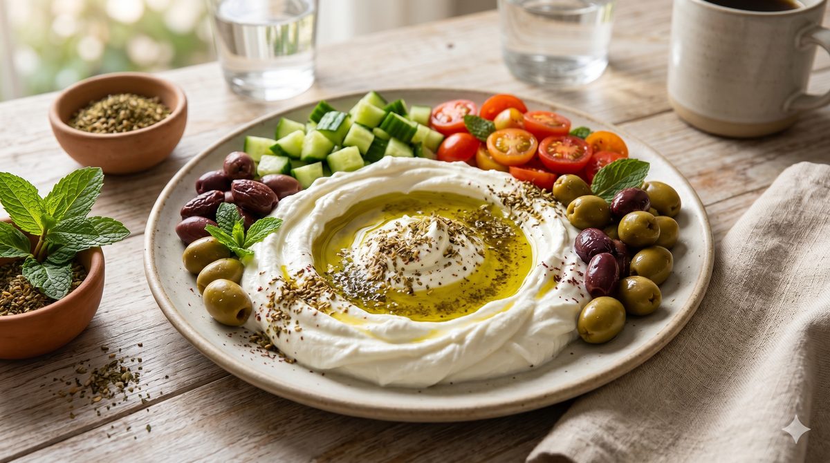Keto Labneh Bowl