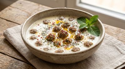 Keto Dumpling-Style Soup