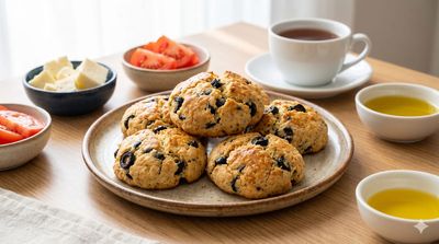 Keto Olive Biscuits