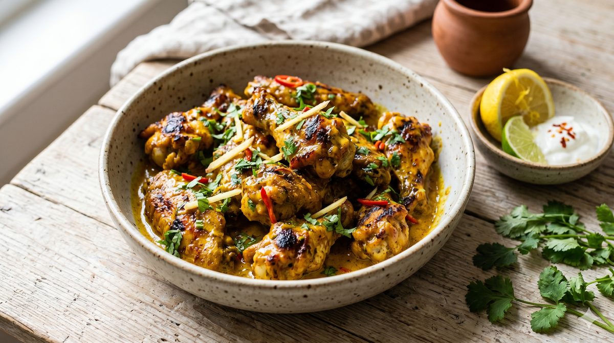 Curry Sauce Chicken Wings
