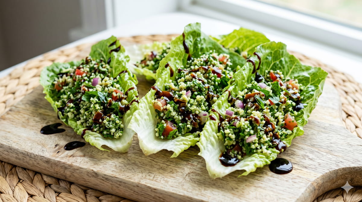 Bulgur Salad Style Wrap