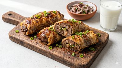 Lamb Liver Wraps