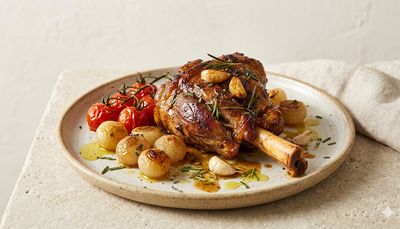 Oven-Roasted Lamb Shank