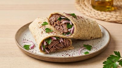 Slow-Roasted Lamb Wrap