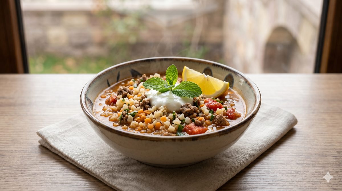 Lentil Rice Soup