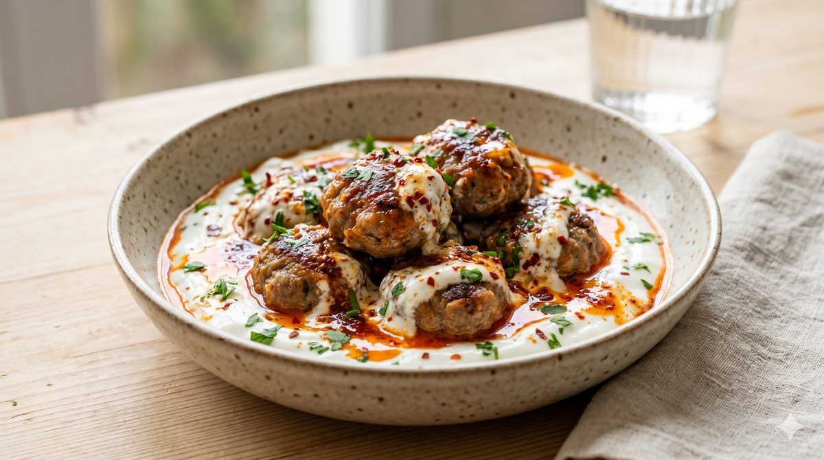 Dumpling-Style Meatballs